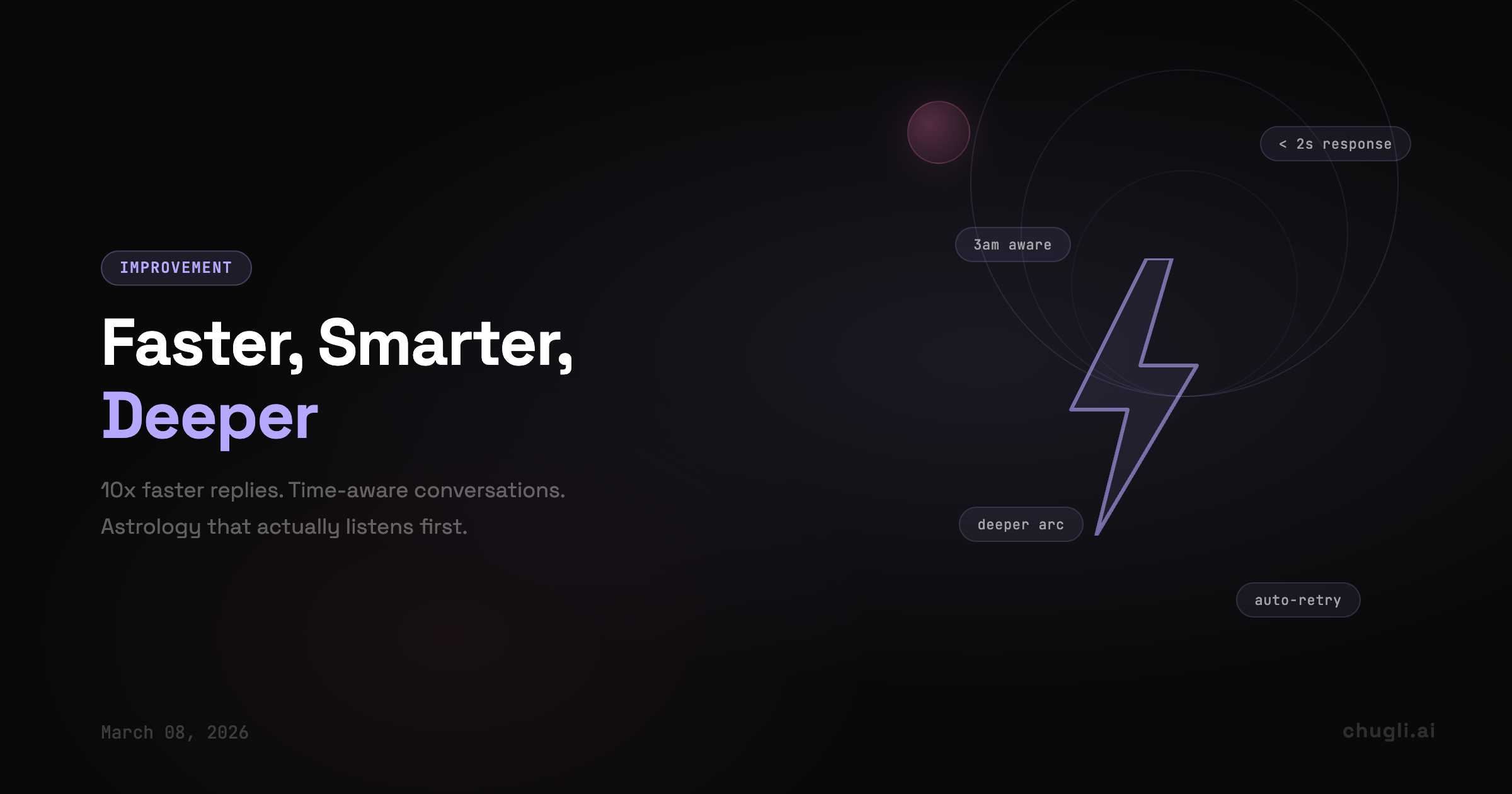 Faster, Smarter, Deeper
